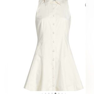 Cinq à Sept Cream Sleeveless Dress